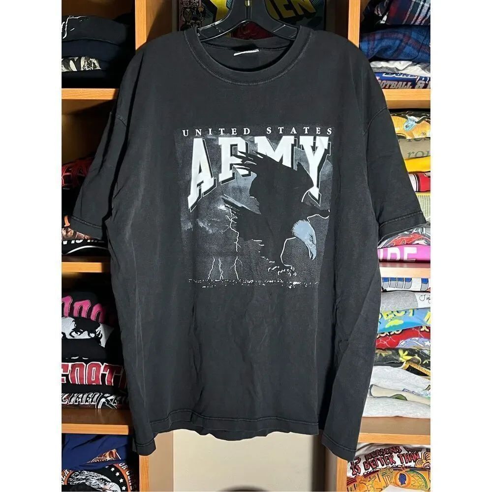 Vintage 90s United States Army Lightning Eagle Tee